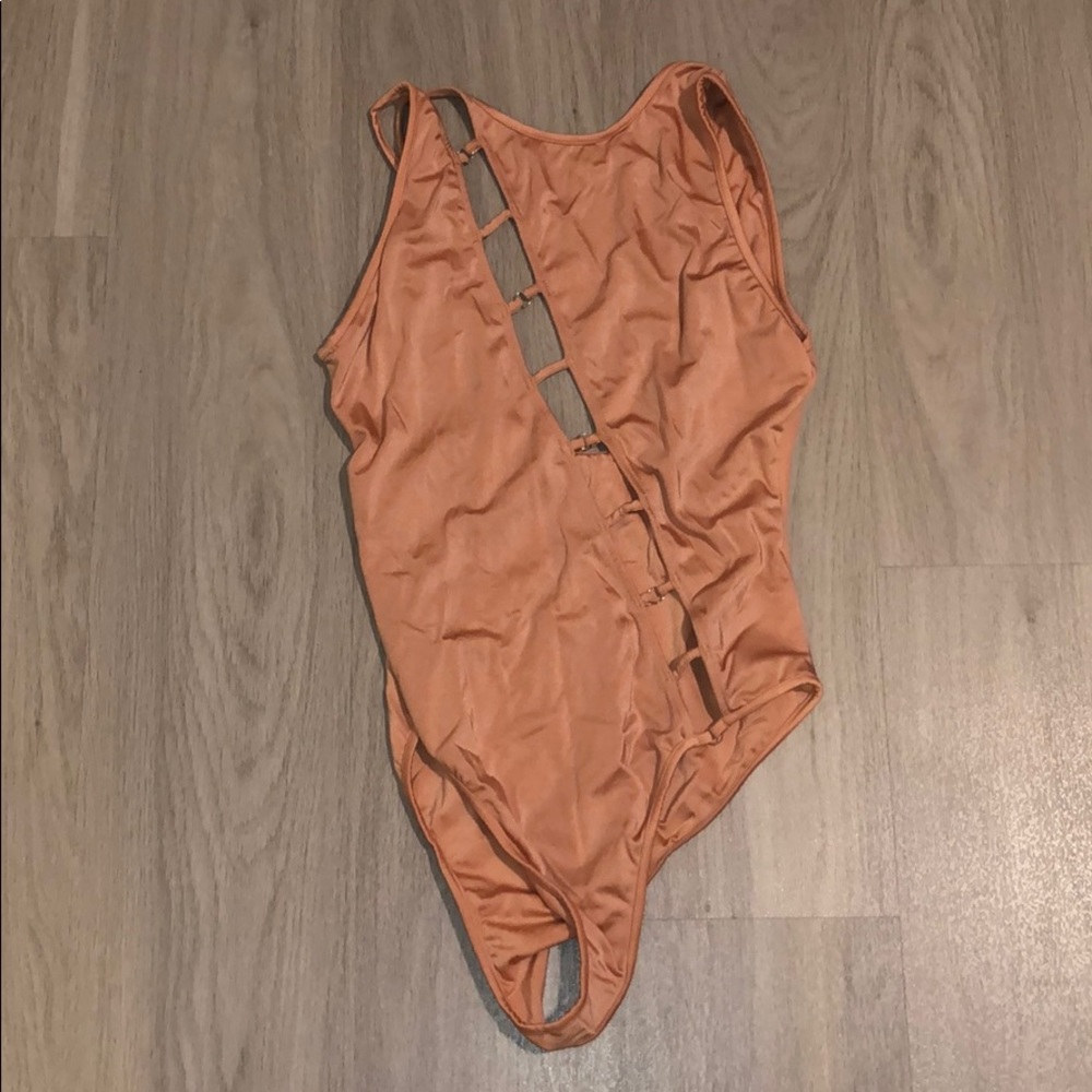 Cut Out One Piece Bathing Suit